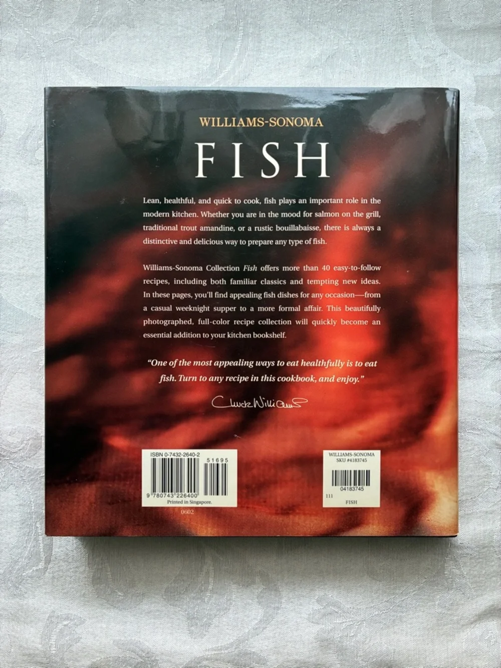 Williams-Sonoma Fish Cookbook Hardcover